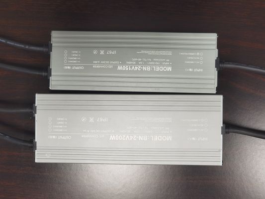 Aluminum Case Rainproof Power Supply IP54 Waterproof Single Output 100 ~ 264 VAC 8.3A