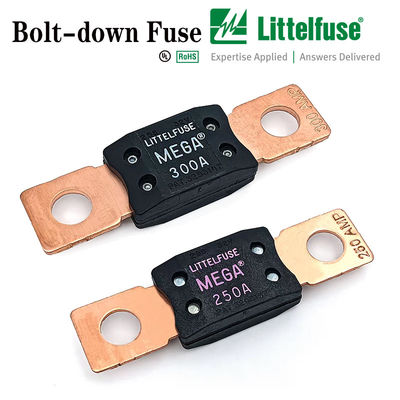 MEGA littelfuse  Electric Vehicle Fuses for Heavy Duty Applications and Large Inrushes of Current for Durability