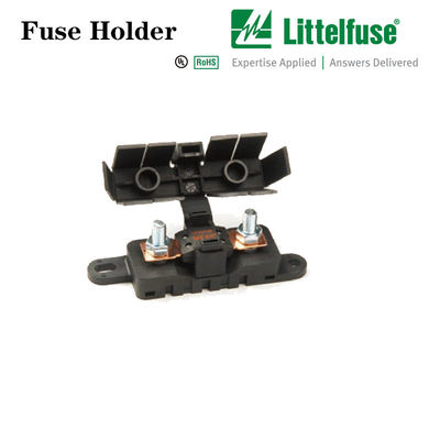 Bolt Down Series Fuse Holder High Current Circuit Protection 02980900S M6 Slots X 15MM Long