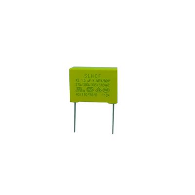 Insulation Resistance ≥ 10 P10 15 22.5 7.5MM High X2 Safety Capacitor For Industrial