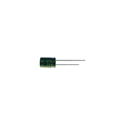 High Frequency Aluminum Electrolytic Capacitor 470UF 16V 4x5mm to 30x50mm