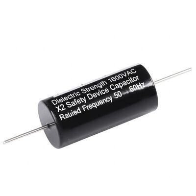 Dielectric Strength 1600VAC X2 Safety Device Capacitor Rated Frequency 50 60Hz Electrical Component for Industrial Applications