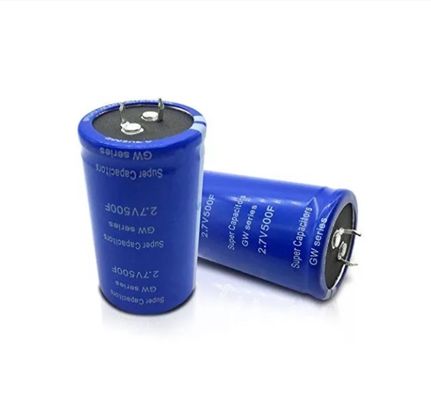 VDE Super Capacitor 2.7 V 500F Long Cycle Life High Output Power