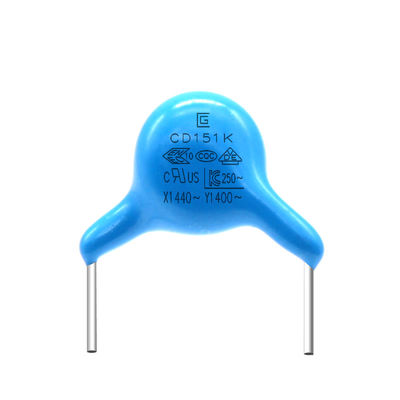 151K 400VAC Y1 Safety Capacitor 151K Small Capacity Loss Attenuation