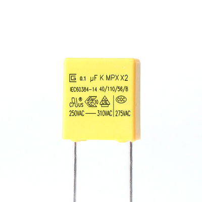 Radial X2 Safety Capacitor 250VAC Capacitance Range 0.001uF - 4.7uF -40.C To 85.C