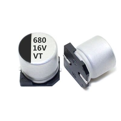 OEM Aluminum Electrolytic Capacitor 680uf 16v Large Storage Capacity