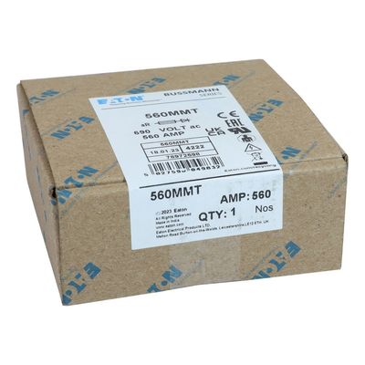 Eaton Bussmann Series High Speed British Standard 560A BS88 Fuse 560MMT