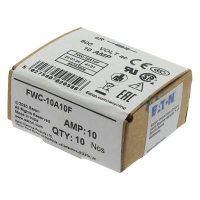 Excellent Cycling Capability And Performance Cramic Fuse Eaton Bussmann 10 X 38 Mm Ferrule Fuse FWC-1A10F