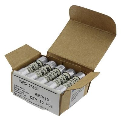 Excellent Cycling Capability And Performance Cramic Fuse Eaton Bussmann 10 X 38 Mm Ferrule Fuse FWC-1A10F