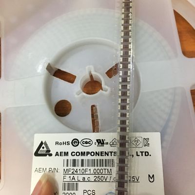 250V UMF for AC Applications: MF2410 AEM fuse Components 	 MF2410F2.000TM