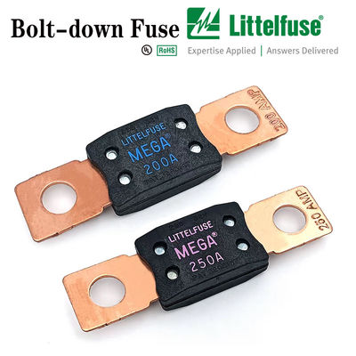 MEGA littelfuse  Electric Vehicle Fuses for Heavy Duty Applications and Large Inrushes of Current for Durability
