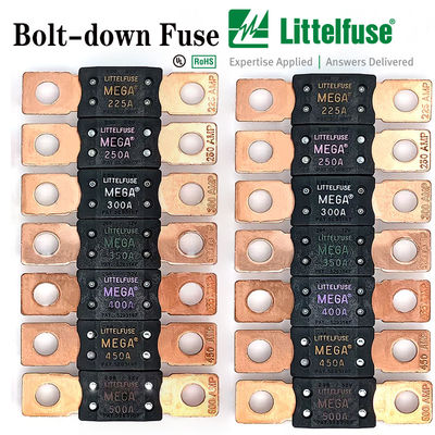 MEGA littelfuse  Electric Vehicle Fuses for Heavy Duty Applications and Large Inrushes of Current for Durability