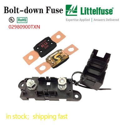 298 Bolt-Down Series High- Current Fuse Holder High-Current Circuit Protection 02981001ZXT