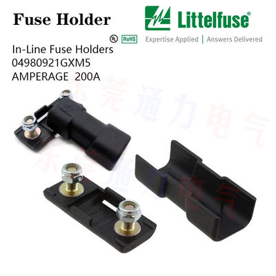Bolt Down Series Fuse Holder High Current Circuit Protection 02980900S M6 Slots X 15MM Long
