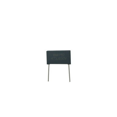 MMKP82 Capacitor with Double Sided Metallized Structure and NegatiVe Temperature Coefficient of Capacitance