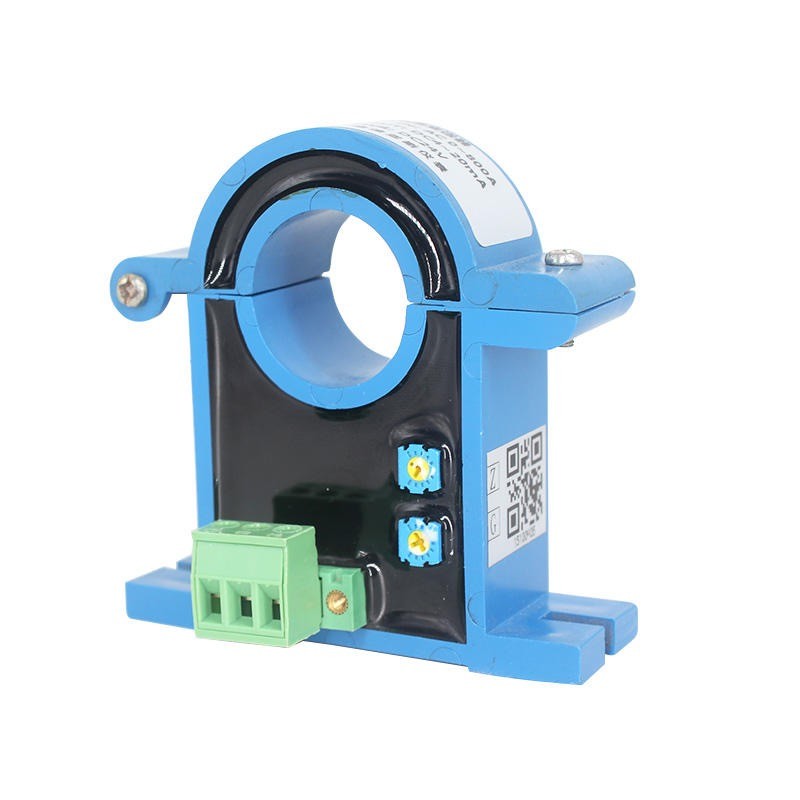 40-60HZ Split Core Hall Effect Sensor , Miniature Clamp On DC Current ...