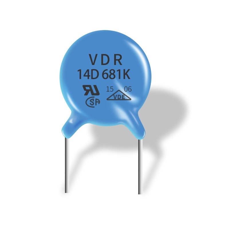 Produktbild von 10 Stück Varistor 14D471K – Spannungsabhängiger Widerstand, ZnO, Epoxidharz, Für Präzisionsgeräte Und Industrie